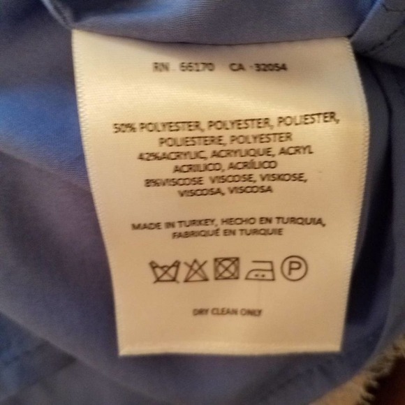 Anthropologie Akemi Kin Blue Tweed Shift Dress Size 6 NWT - Picture 8 of 8